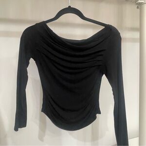 Amazon Black Long Sleeve Women's Top